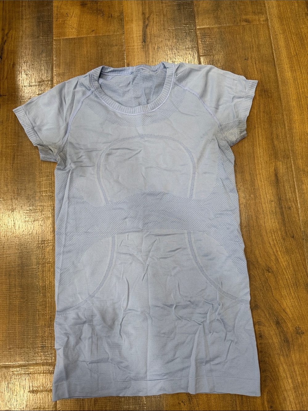 lululemon athletica Pale Blue Short-Sleeve Performance Tee